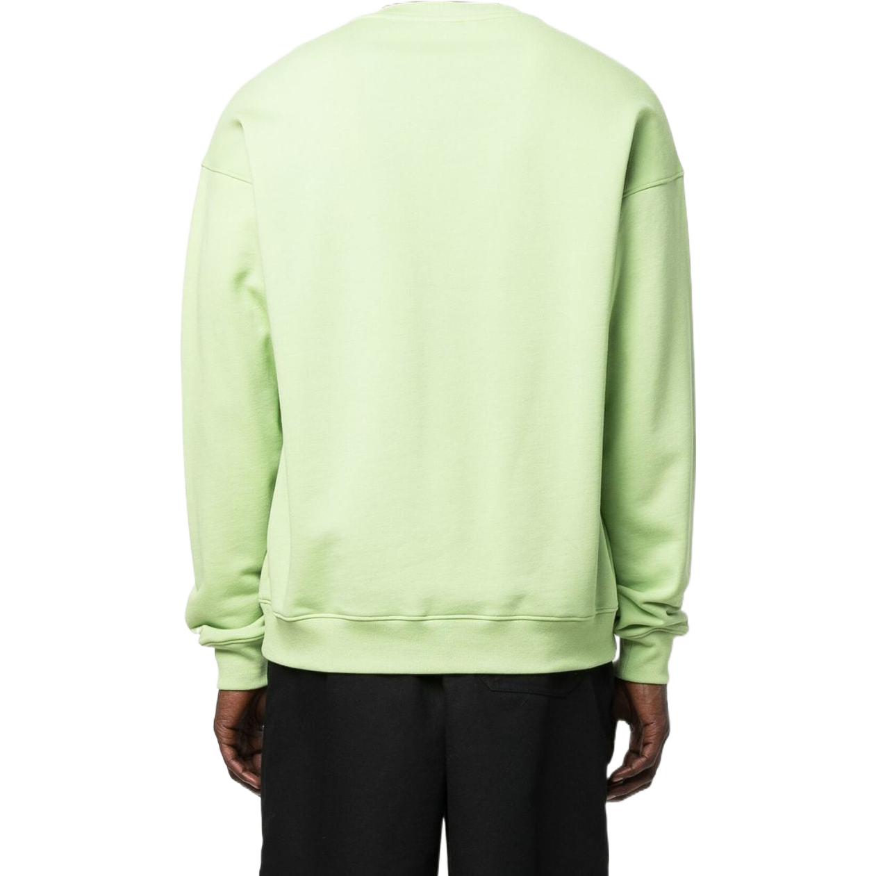 MOSCHINO FW22  Light Green Pullover Sweatshirt with Logo Print. J1726-7028-1397 圖 4