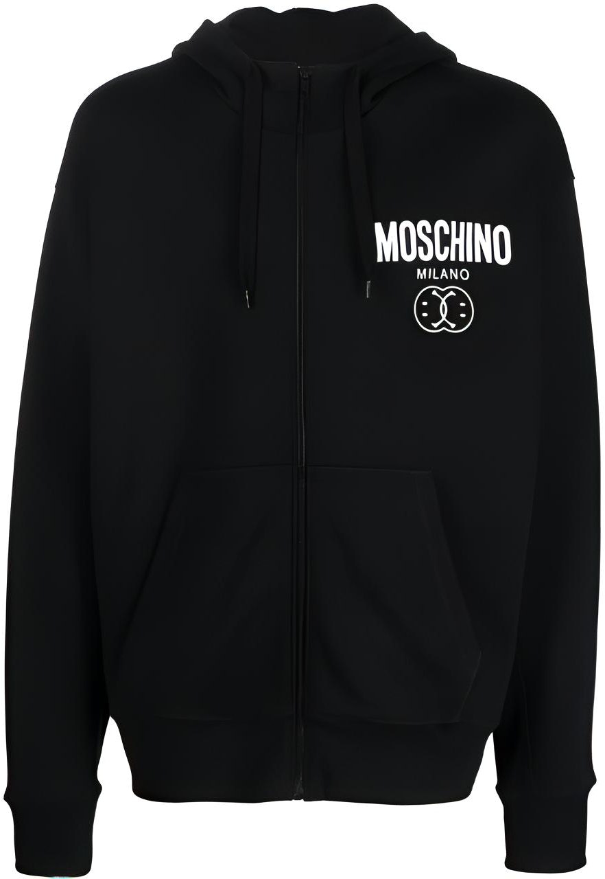 moschino-fw-22-logo-print-black-hoodie-zip-up-sweatshirt-j1708-2028-0555