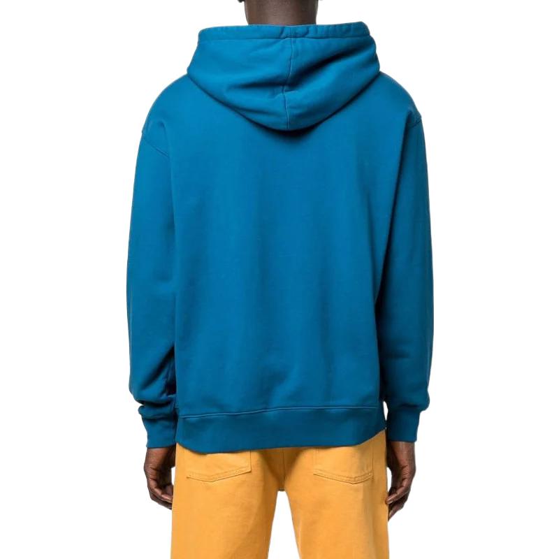 Moschino FW22 Blue Loose Fit Logo Print Cotton Hoodie A1708-7031-1320 圖 4