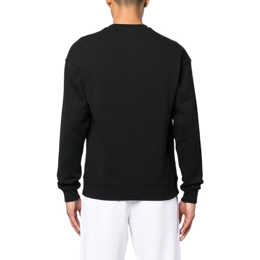 Moschino FW22 Large Logo Print Crewneck Sweatshirt Black A1701-7028-1555 圖 4
