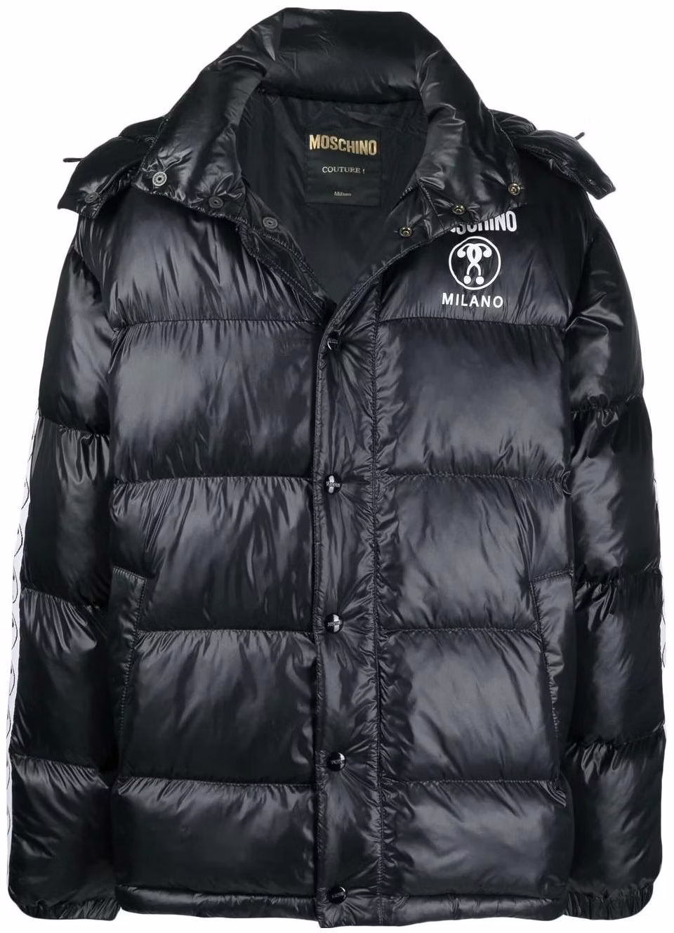 moschino-fw-22-logo-double-question-mark-printed-puffer-hoodie-jacket-black-men-a0634-7017-1555