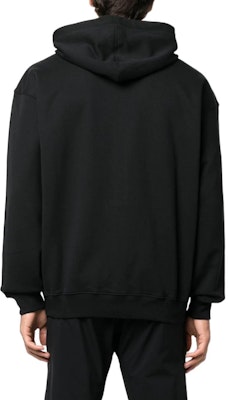 MOSCHINO FW22 男士黑色拉鍊連帽衫 Logo 印花款式。 A1722-5228-1555 Shop MOSCHINO FW22 男士黑色拉鍊連帽衫 Logo 印花款式。 A1722-5228-1555