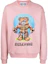 Buy Moschino FW22 Pink Long-Sleeve Printed Casual Sweatshirt V1727-7028-1187