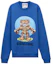 Order Moschino FW22 Teddy Bear Print Crewneck Sweatshirt Men’s Blue AEF222ZRV17277028-1298