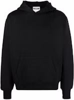 MOSCHINO FW23 Black Logo Hoodie Long Sleeve 7629A-1704-0555 MOSCHINO FW23 Black Logo Hoodie Long Sleeve 7629A-1704-0555