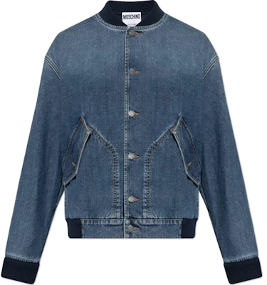 モスキーノ グラデーション シングルブレスト デニムジャケット ブルー A0624-5222-0295 Buy モスキーノ グラデーション シングルブレスト デニムジャケット ブルー A0624-5222-0295