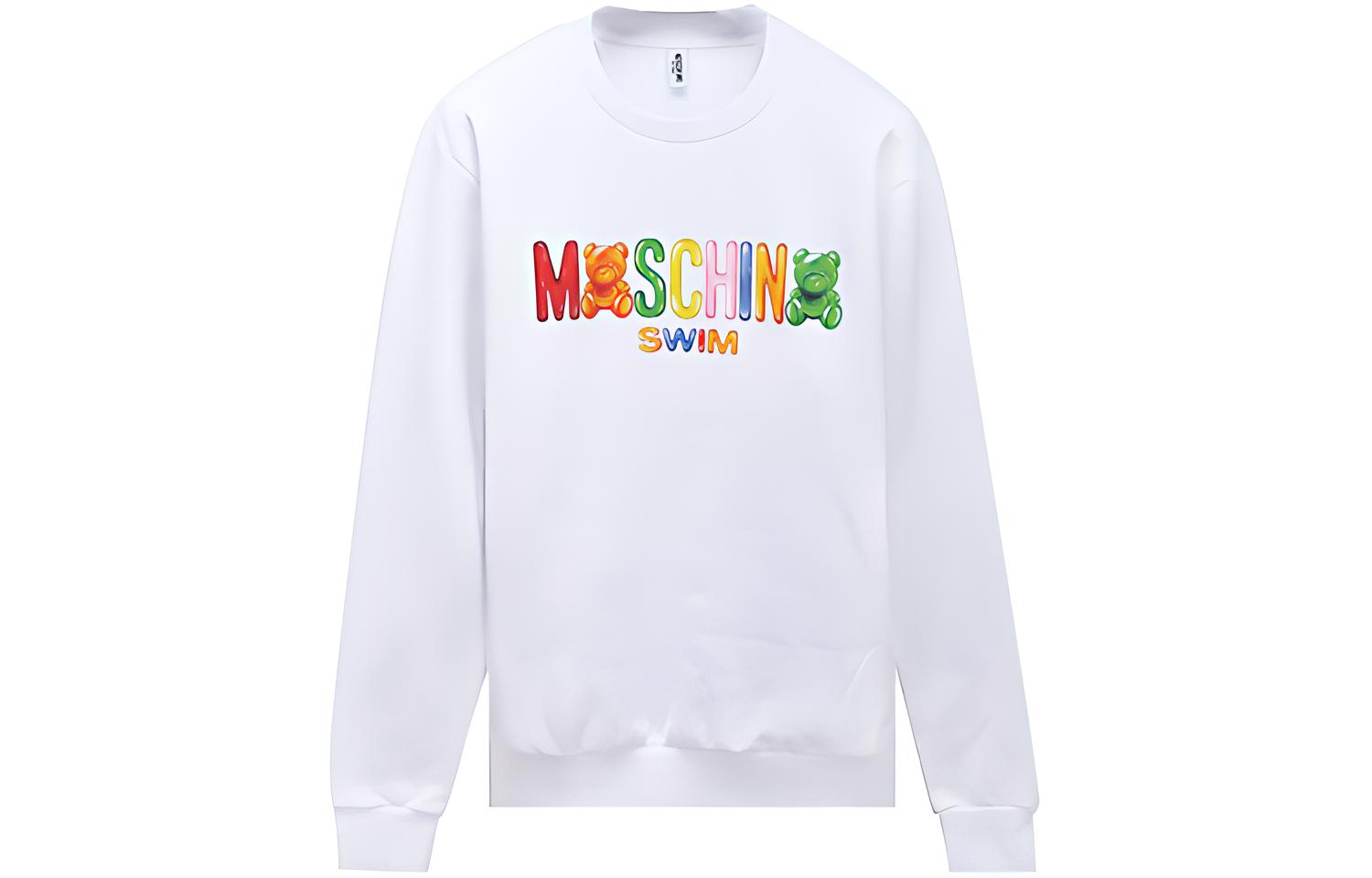 MOSCHINO Gummy Bear Pullover Hoodie White Fashion 3-B1701-2318-0001