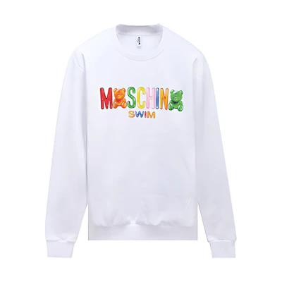 MOSCHINO Gummy Bear Pullover Hoodie White Fashion 3-B1701-2318-0001