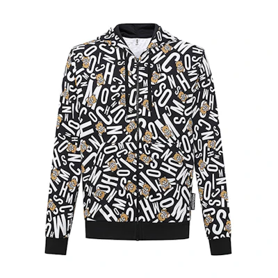 MOSCHINO Logo Bear Cartoon Print Sweatshirt Multicolor - Casual Fit 1-A1713-8105-1555