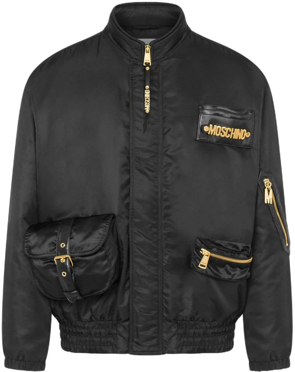 moschino-multi-pocket-zip-jacket-with-gold-logo-black-a0616-0215-2555