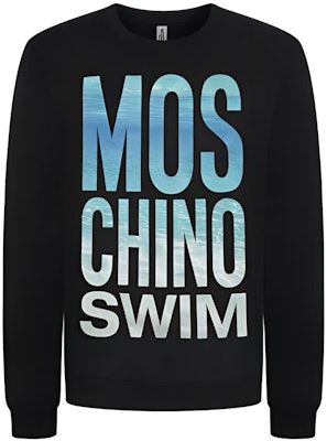 모스키노 오션 레터 로고 코튼 풀오버 스웻셔츠 남성 블랙 3-A1701-2318-0555 Buy 모스키노 오션 레터 로고 코튼 풀오버 스웻셔츠 남성 블랙 3-A1701-2318-0555