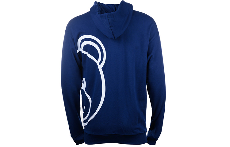 Lookbook Moschino SS21 Bear Logo Cartoon Hoodie Blue Pullover A1717-8111-0290