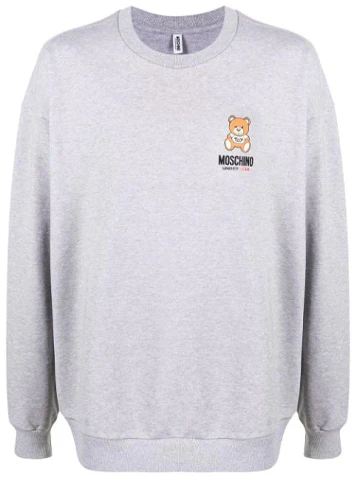 moschino-ss-21-grey-teddy-bear-print-long-sleeve-sweatshirt-a1719-8120-0489