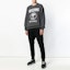 Lookbook MOSCHINO SS21 Logo Sequin Crewneck Sweatshirt Kelabu 1702-5227-1516