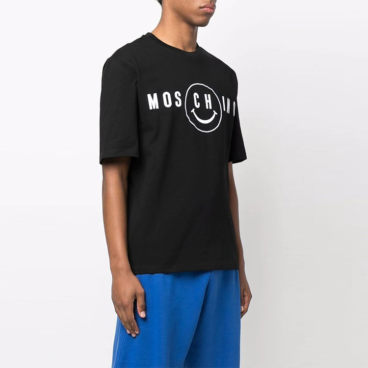 MOSCHINO SS22  Logo Print Short Sleeve T-Shirt Black J0707-2044-1555 圖 4