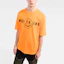 Purchase MOSCHINO SS22 Logo Printed Orange Short-Sleeve T-Shirt J0707-2044-1063