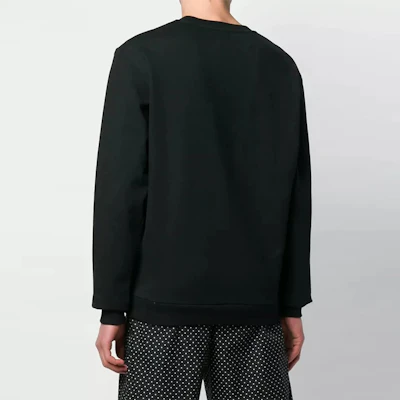 Moschino SS22 Black Cotton Teddy Bear Animal Print Sweatshirt A1713-8129-555 Lookbook Moschino SS22 Black Cotton Teddy Bear Animal Print Sweatshirt A1713-8129-555