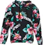 Order Moschino SS22 Black Floral Print Long Sleeve Hoodie 1712-2027-1555