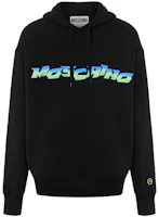 MOSCHINO SS22 Black Logo Hoodie for Men A171-7202-822P MOSCHINO SS22 Black Logo Hoodie for Men A171-7202-822P