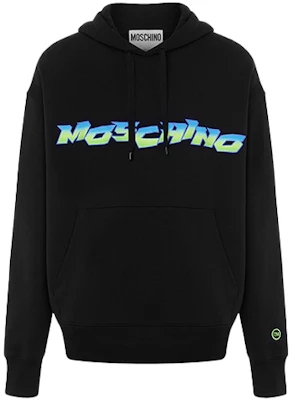 MOSCHINO SS22 Black Logo Hoodie for Men A171-7202-822P Buy MOSCHINO SS22 Black Logo Hoodie for Men A171-7202-822P