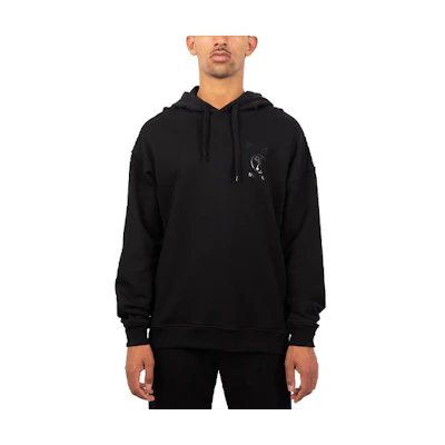 MOSCHINO SS22 Black Solid Color Print Hoodie Men ZPA17032028-555-SS22
