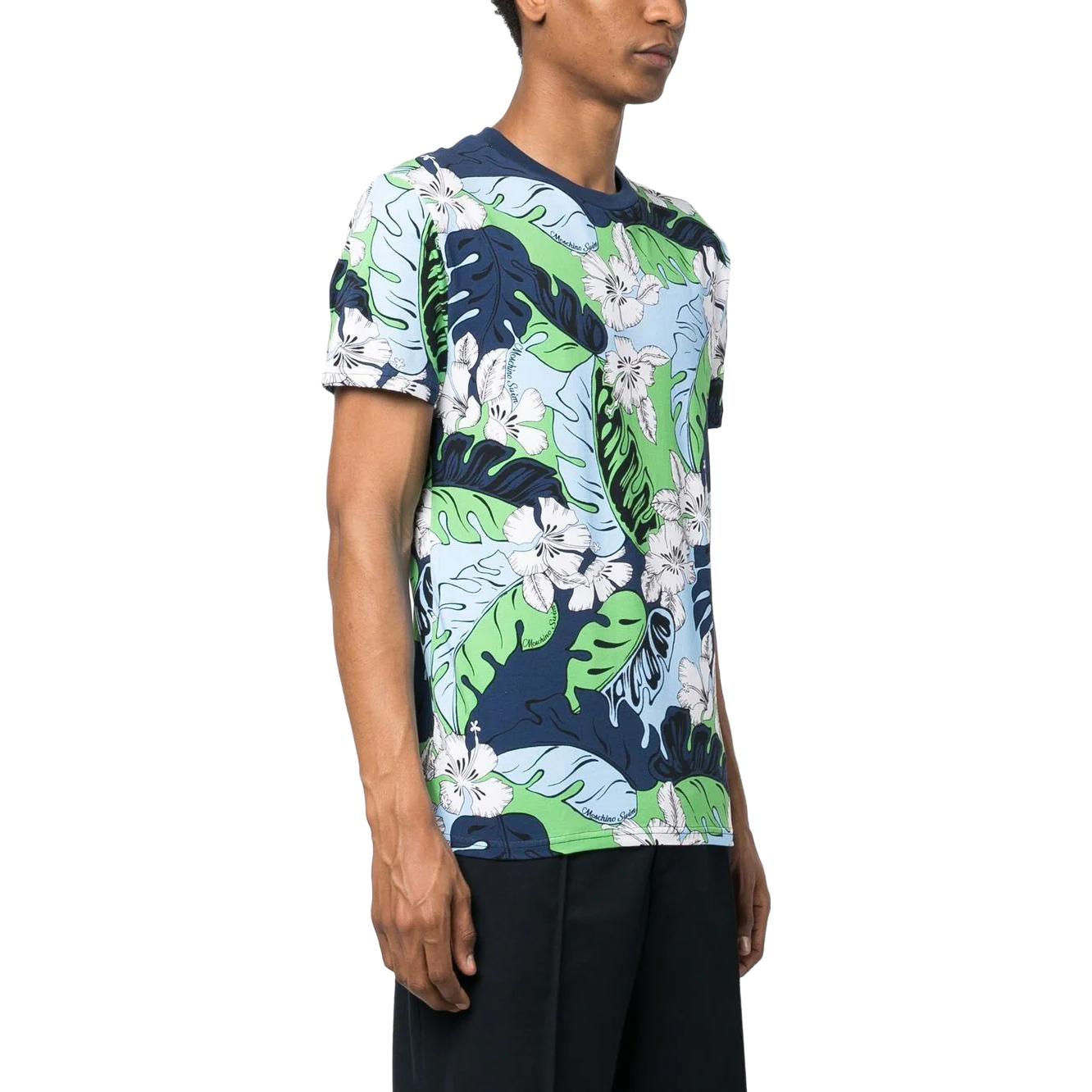 Purchase MOSCHINO SS23 花卉印花棉短袖T恤 多色 A0701-9413-1305