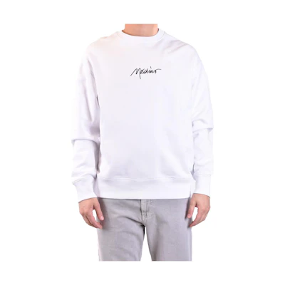 MOSCHINO SS23 Logo Print Crewneck Sweatshirt White () J1734-0228-1001