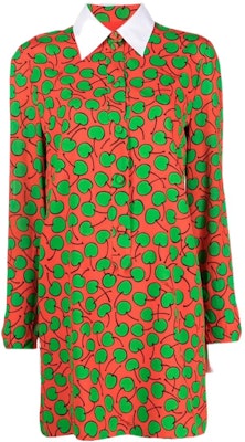 MOSCHINO SS23 彩色印花翻領長袖連衣裙 A0415-0561-2127 Order MOSCHINO SS23 彩色印花翻領長袖連衣裙 A0415-0561-2127