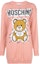 Order 모스키노 테디베어 크루넥 스웻셔츠 드레스 핑크. EV0493-5501-1147