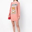 Lookbook 모스키노 테디베어 크루넥 스웻셔츠 드레스 핑크. EV0493-5501-1147