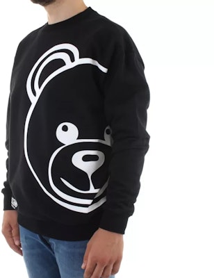 MOSCHINO 小熊圖案棉質黑色衛衣 時尚款式 1-A1716-8111-0555 Details for MOSCHINO 小熊圖案棉質黑色衛衣 時尚款式 1-A1716-8111-0555