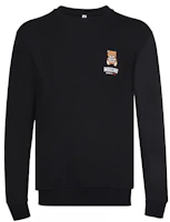 Order Moschino 男款長袖黑色泰迪熊印花圓領棉質運動衫 A1719-8104-0555