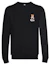 Order Moschino Teddy Bear Print Black Crewneck Sweatshirt Mens Long Sleeve A1719-8104-0555