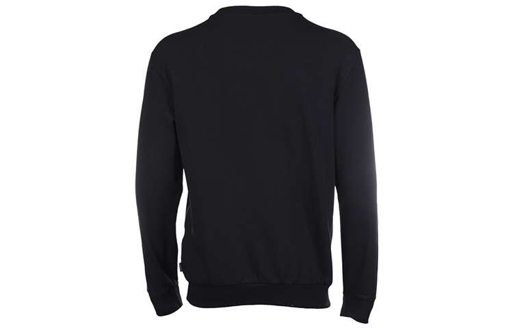 Lookbook Moschino Teddy Bear Print Black Crewneck Sweatshirt Mens Long Sleeve A1719-8104-0555