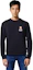 Sizing Moschino Teddy Bear Print Black Crewneck Sweatshirt Mens Long Sleeve A1719-8104-0555