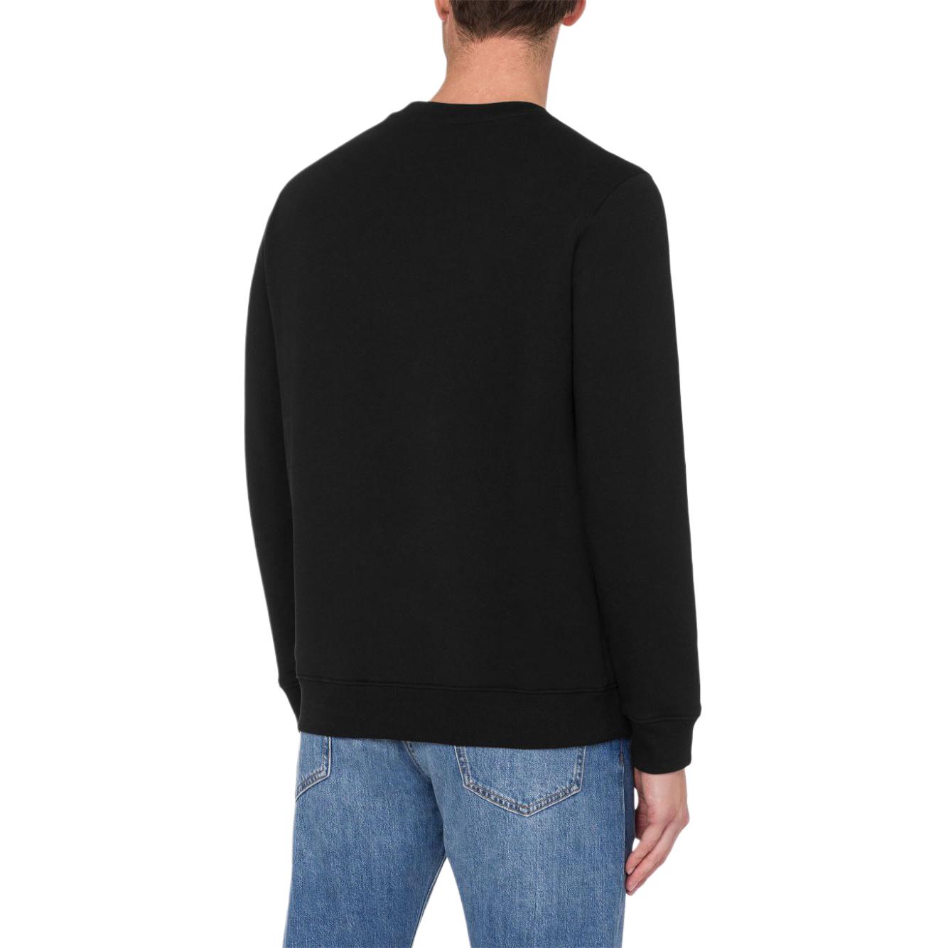 Moschino Teddy Bear Print Crewneck Black Sweatshirt  Long Sleeve V17115228-BLACK 圖 4