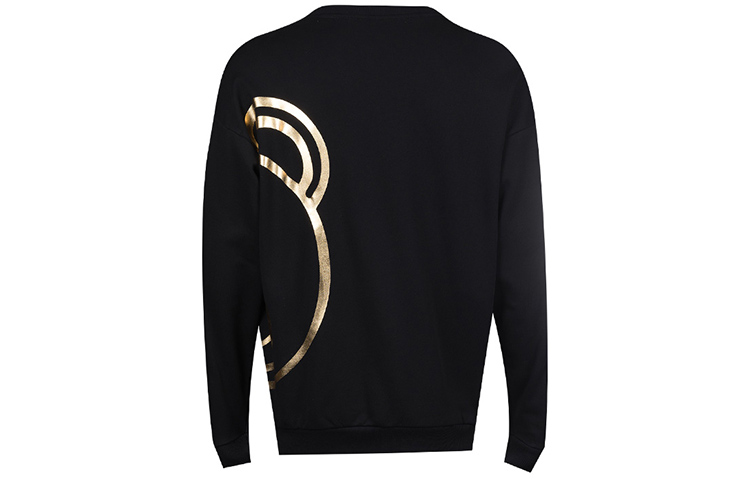 Lookbook Moschino Toy Bear Metallic Print Sweatshirt Black A1709-8113-0555