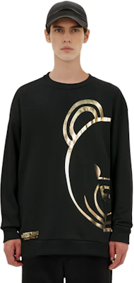 Moschino Toy Bear Metallic Print Sweatshirt Black A1709-8113-0555 Details for Moschino Toy Bear Metallic Print Sweatshirt Black A1709-8113-0555