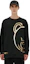 Details for Moschino Toy Bear Metallic Print Sweatshirt Black A1709-8113-0555