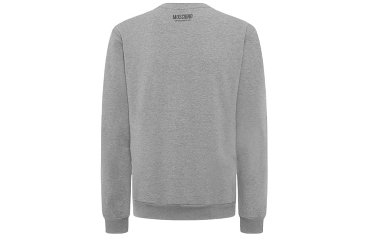 MOSCHINO Underwear Logo Crewneck Sweatshirt Grey () 1-A1715-8101-0506