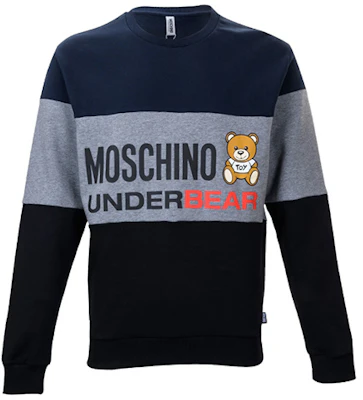 MOSCHINO Sweater Fleece Musim Sejuk Navy dengan Rekaan Cetak Beruang A1709-8126-1290 Buy MOSCHINO Sweater Fleece Musim Sejuk Navy dengan Rekaan Cetak Beruang A1709-8126-1290