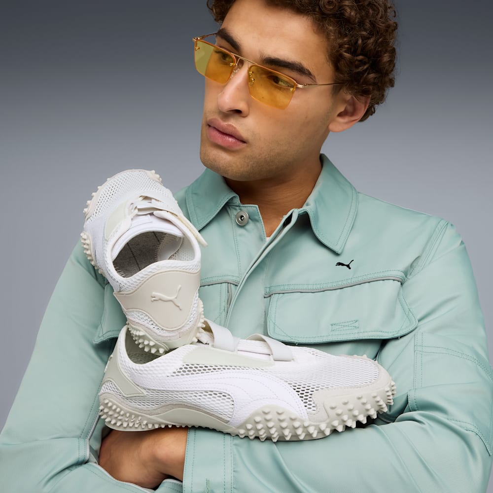 Order Mostro Mesh 運動鞋 PUMA 白色-霧灰色 401666-02