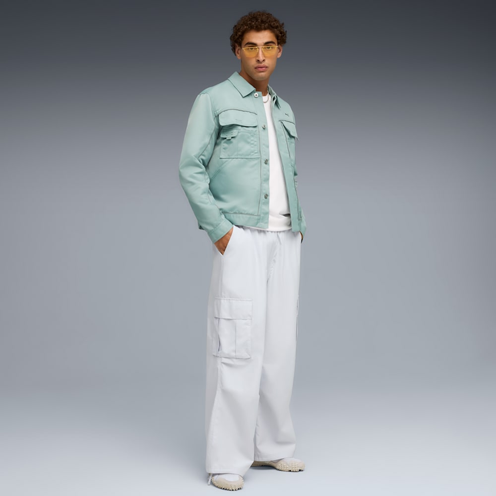 Lookbook Mostro Mesh 運動鞋 PUMA 白色-霧灰色 401666-02