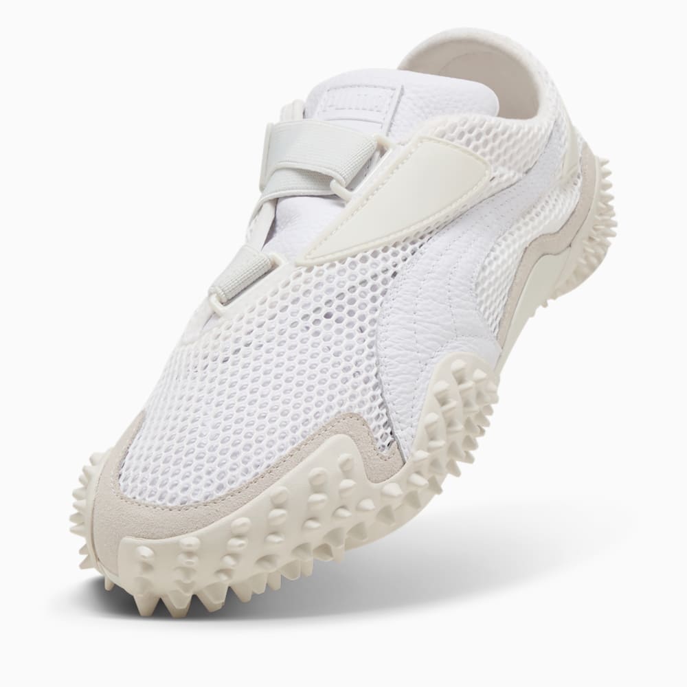Cheap Mostro Mesh 運動鞋 PUMA 白色-霧灰色 401666-02