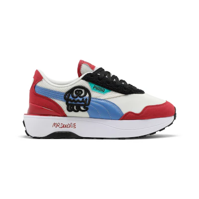 (W) Mr. Doodle Puma Cruise Rider 'Eggnog Ultramarine'