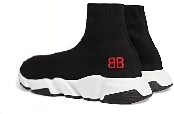 Mr. Porter x Balenciaga Speed Trainer '黑色' 514218-W05G0-1000 Lookbook Mr. Porter x Balenciaga Speed Trainer '黑色' 514218-W05G0-1000