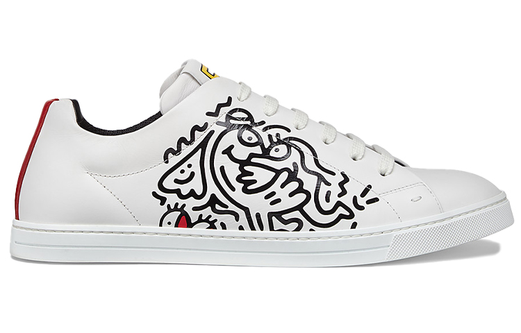 Order Fendi x Mr Doodle Sneaker 'Graphic Print - White' 7E1404AE7GF1C4A