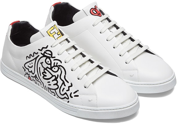 Fendi x Mr Doodle Sneaker 'Graphic Print - White' 7E1404AE7GF1C4A Shop Fendi x Mr Doodle Sneaker 'Graphic Print - White' 7E1404AE7GF1C4A