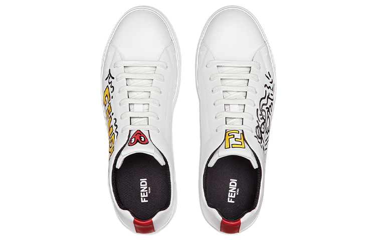 Purchase Fendi x Mr Doodle Sneaker 'Graphic Print - White' 7E1404AE7GF1C4A
