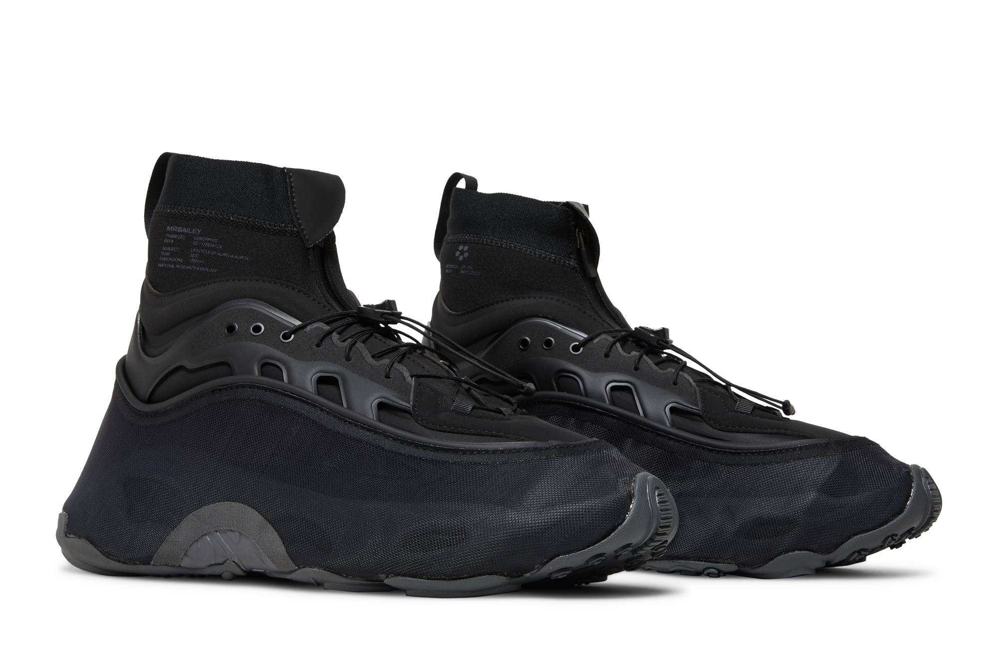 Cheap MRBAILEY x adidas Ozmorphis '核心黑' GX9637